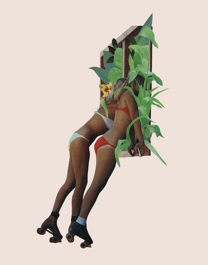 Roller Babes Art Print