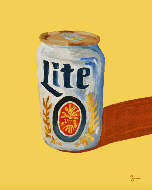 Miller Lite 11x17 Giclee Print