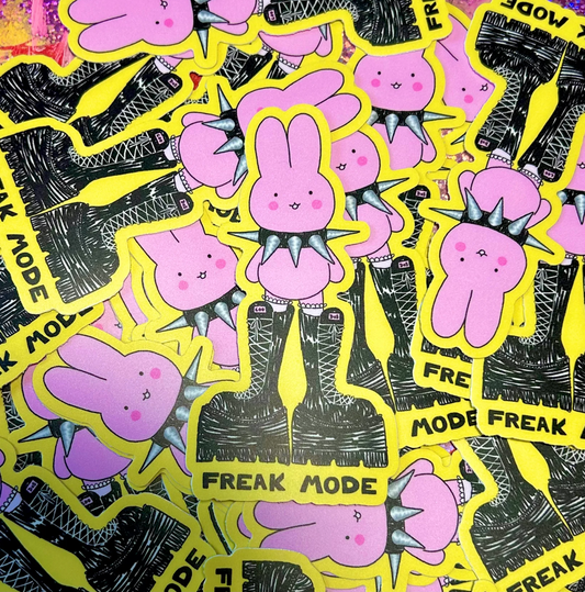 Freak Mode Sticker
