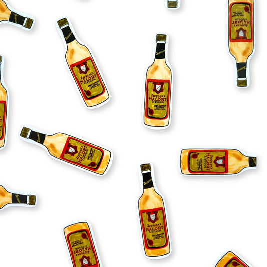 Chicago-Style Malort Vinyl Sticker