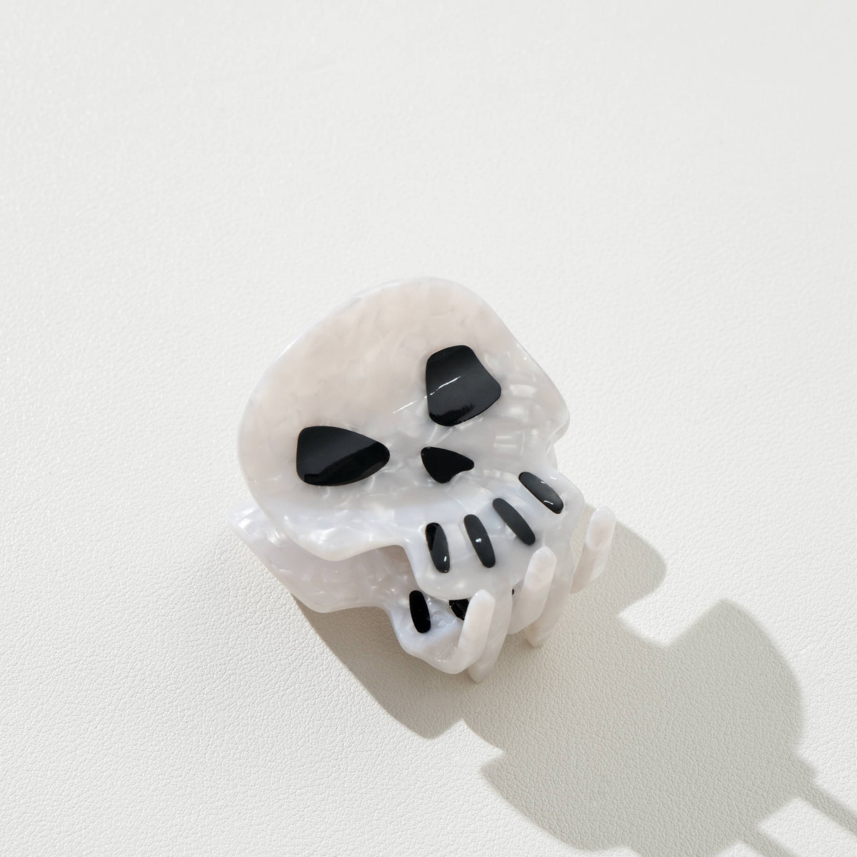 Spooky Skull Claw Clip - Small