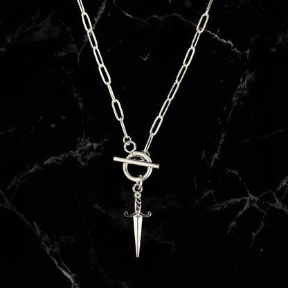 16in Steel Dagard Necklace