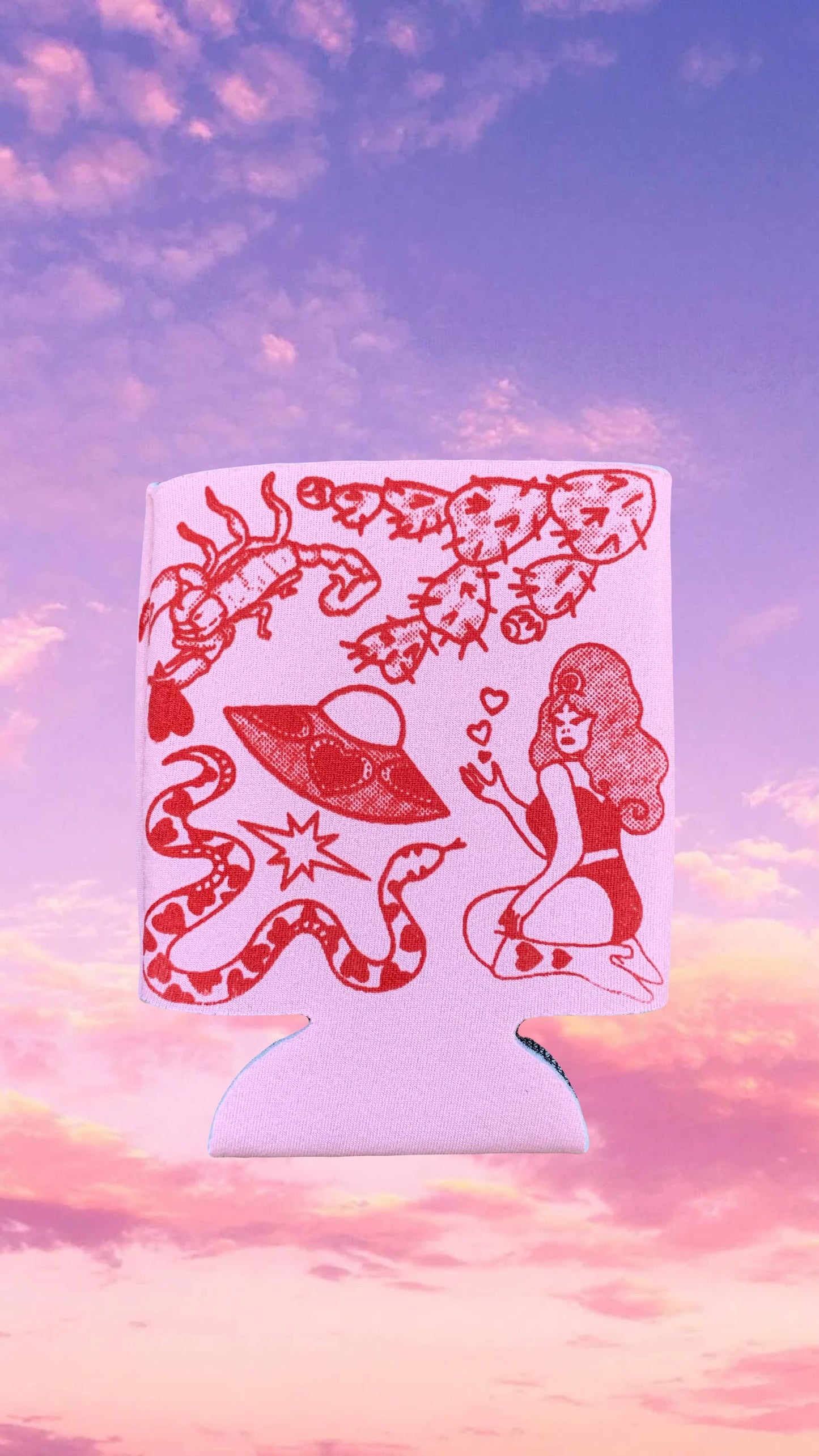 Cosmic Cowgirl Can Cooler