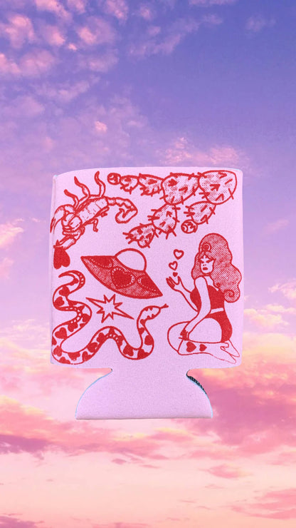 Cosmic Cowgirl Can Cooler