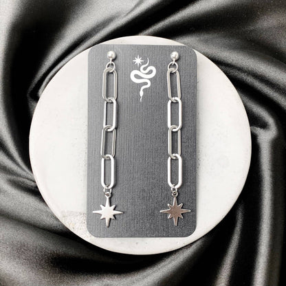 Catena Steel earrings