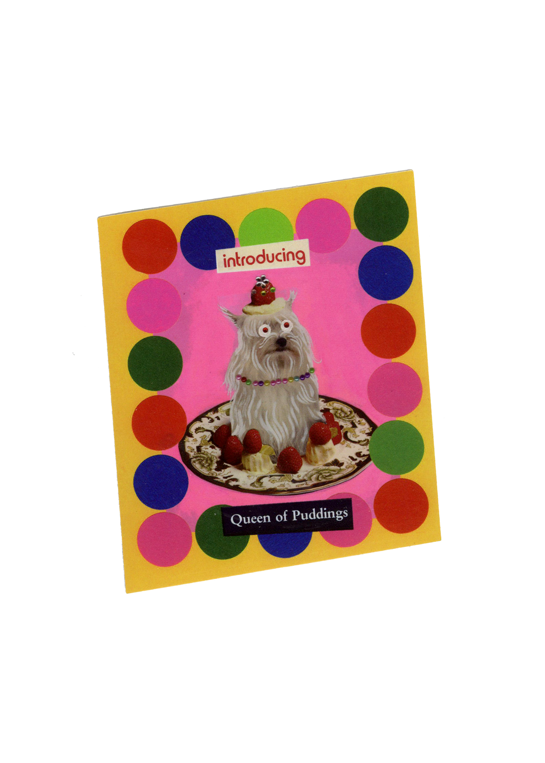 Queen of puddings sticker