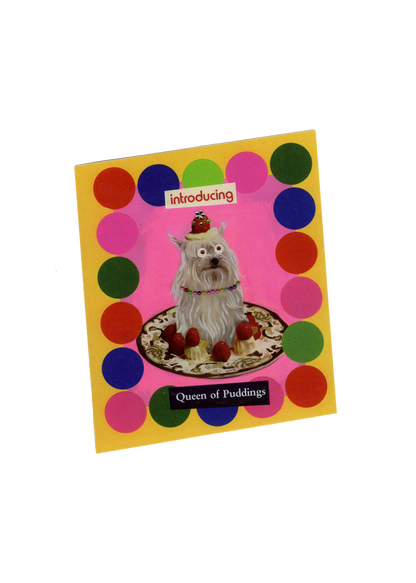 Queen of puddings sticker