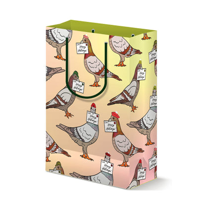 Pigeon Holiday Gift Bag