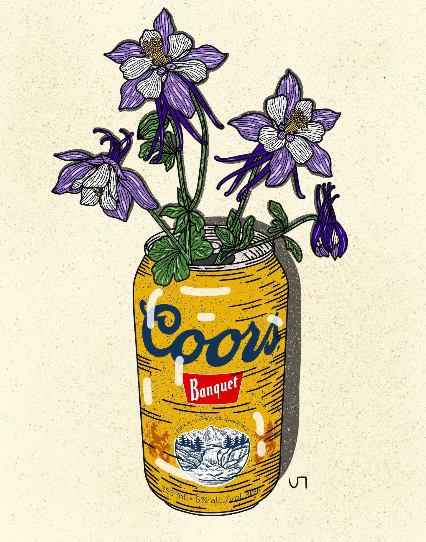 Coors Banquet Beer Can
