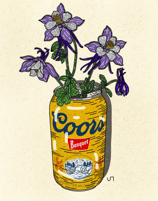 Coors Banquet Beer Can
