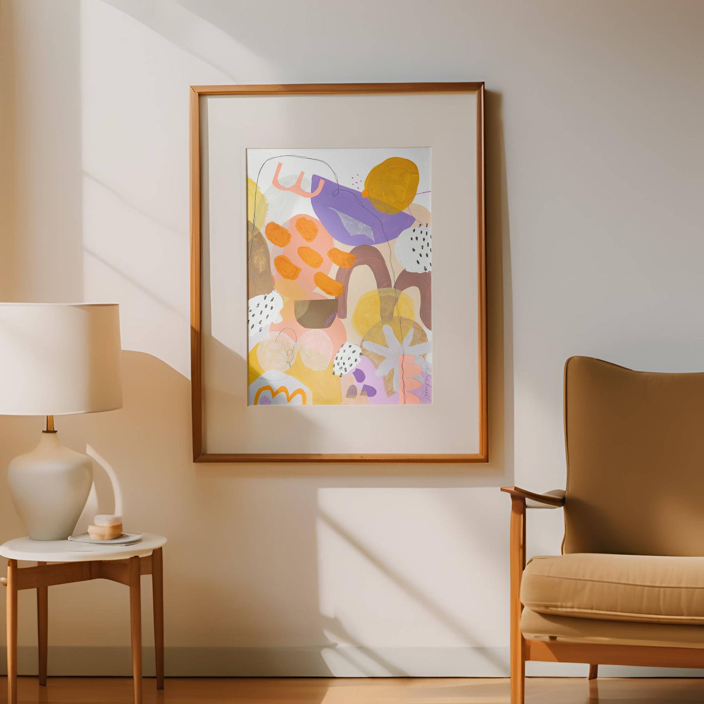 "A Midday Nap" Art Print: 16x20