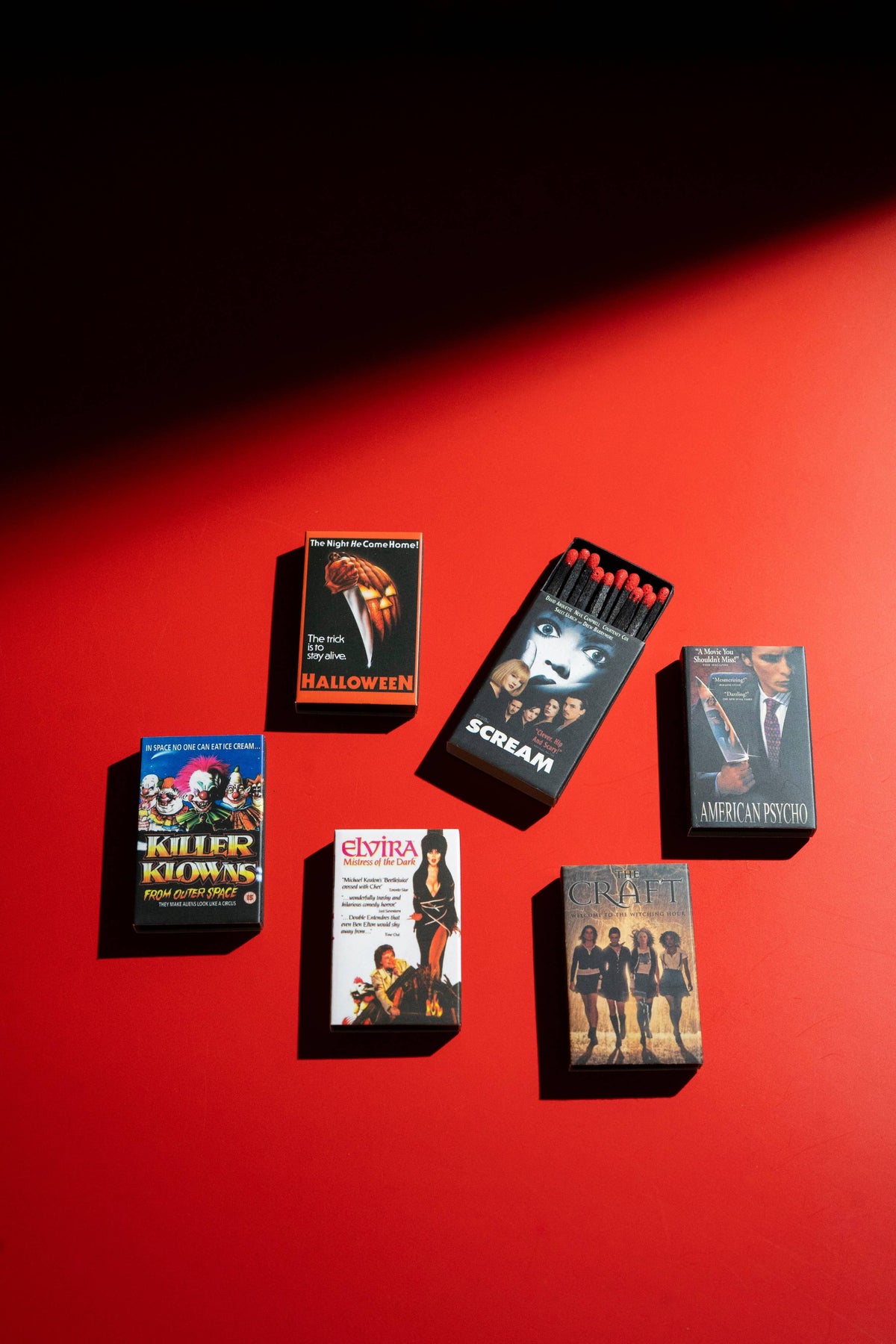 Horror VHS Match Box Set