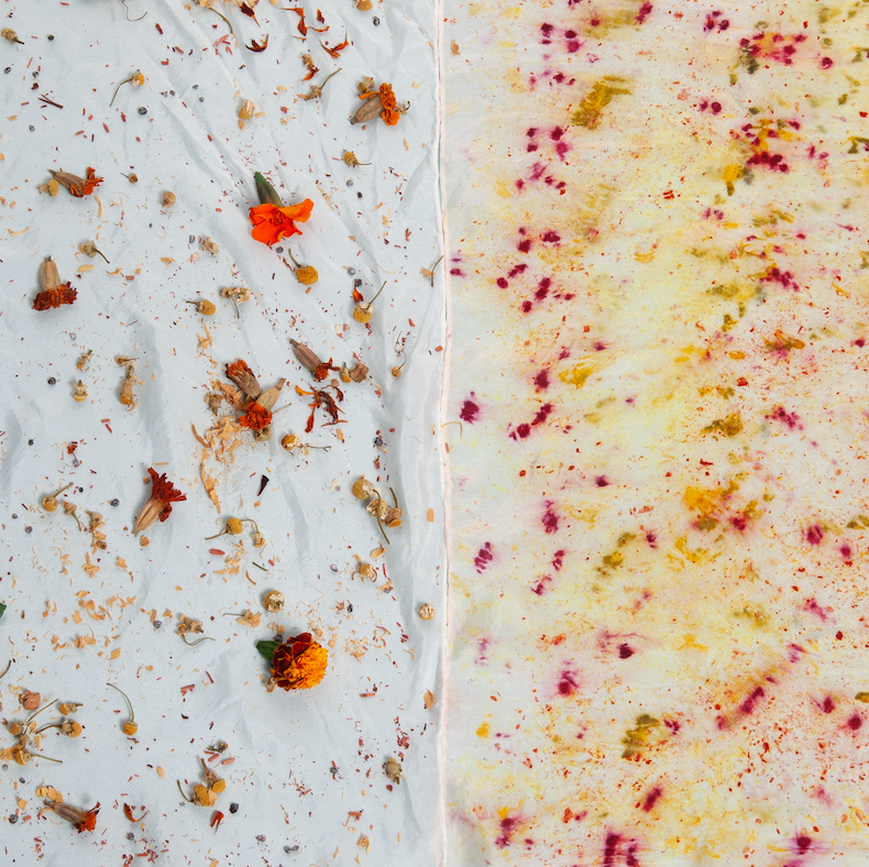 DIY Natural Dye Silk Scarf Kit