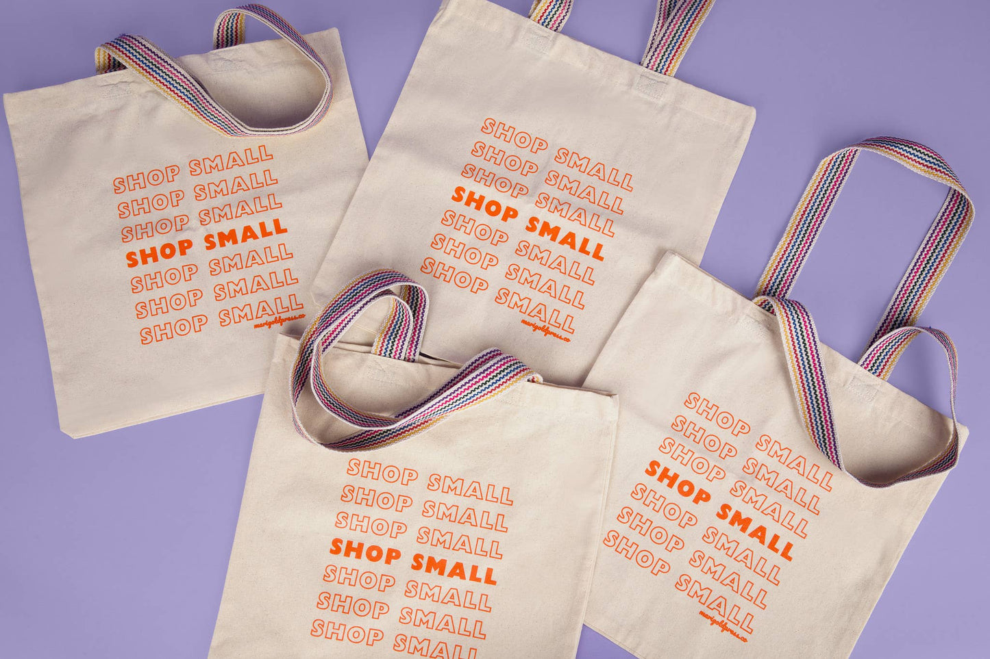 Shop Small Recycled Cotton Tote Bag