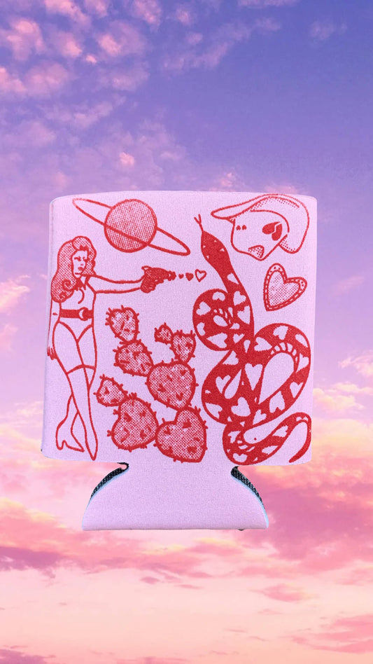 Cosmic Cowgirl Can Cooler