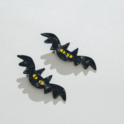 Mini Bat Barrette Hair Clip (Set of 2)