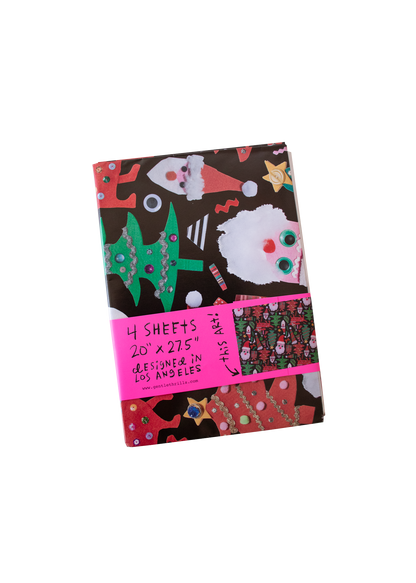 Crafty christmas giftwrap