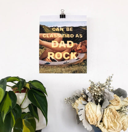 Dad Rock Fine Art Print