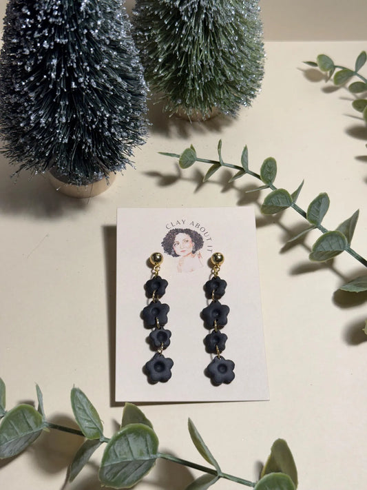Flower Dangle Earrings